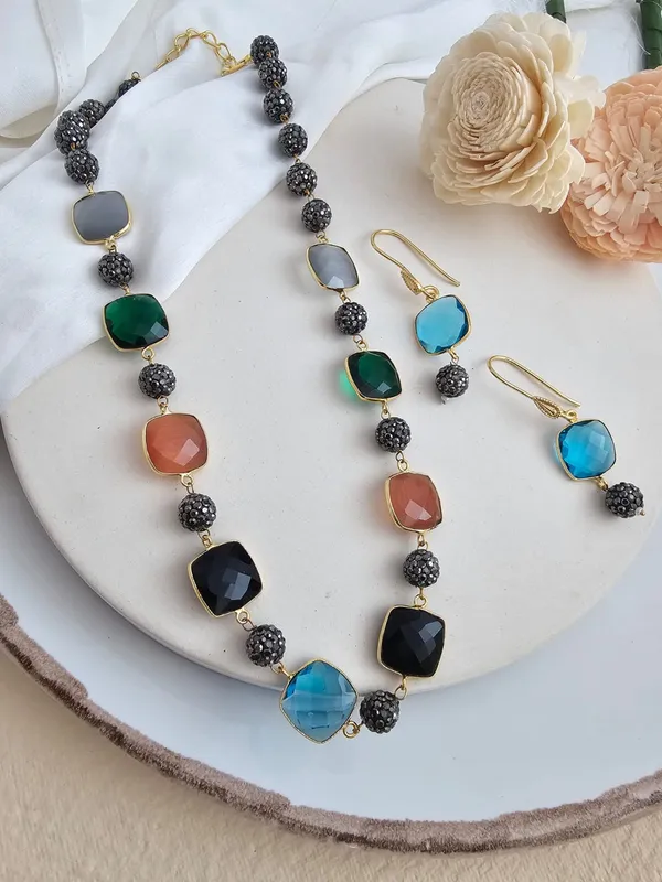 Multicolor_Stone_Necklace_Set