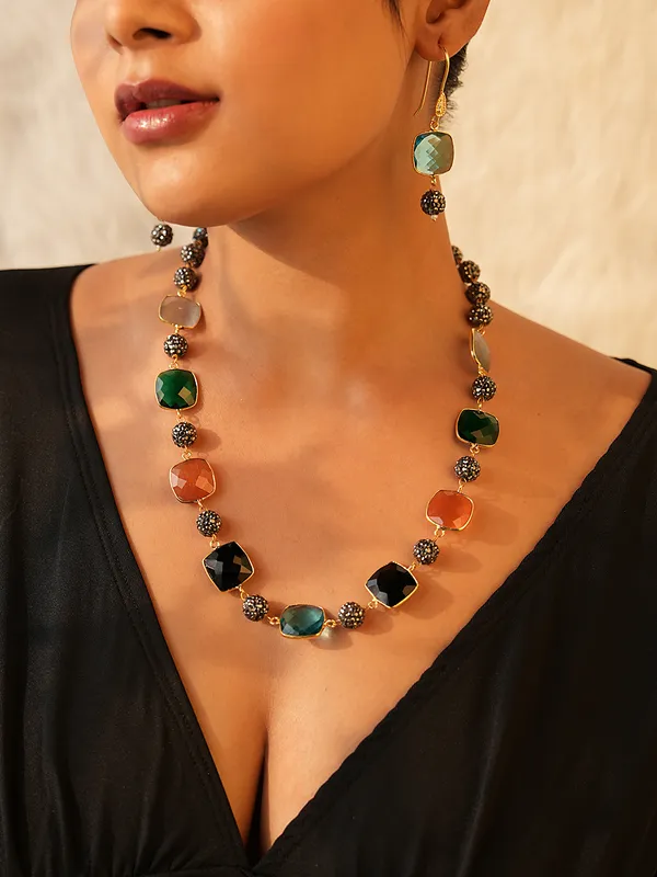 Multicolor_Stone_Necklace_Set