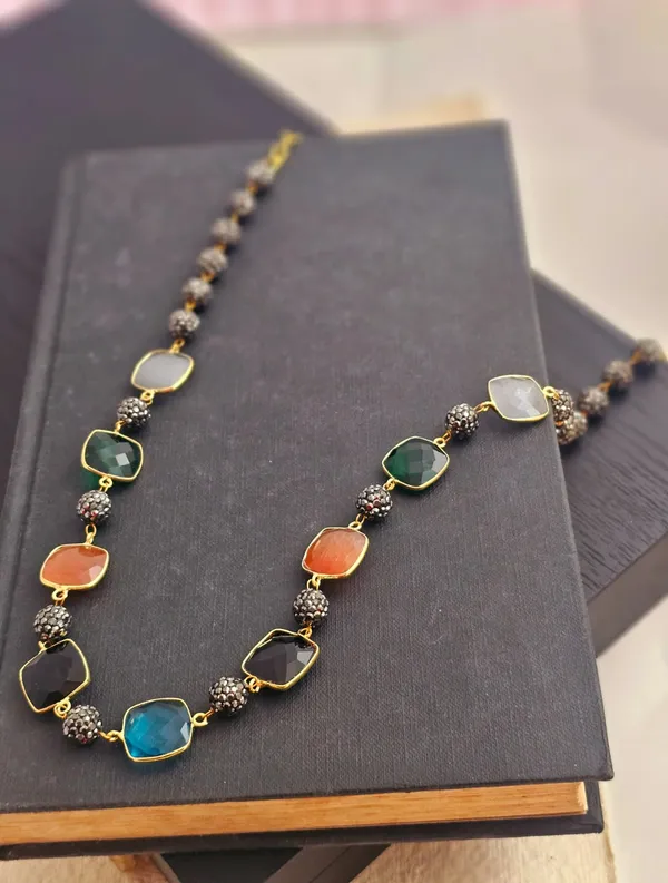 Multicolor_Stone_Necklace_Set