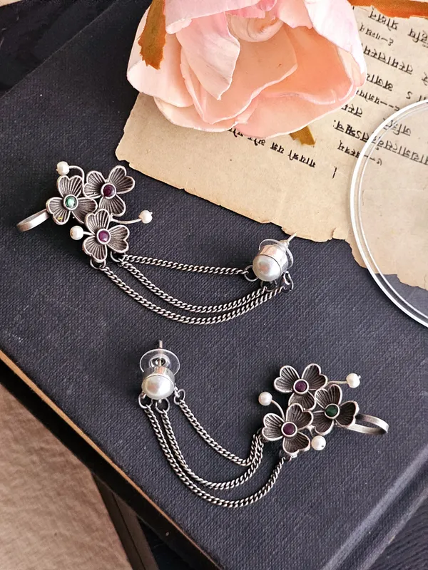 silver_toned_oxidised_layered_ear_cuffs