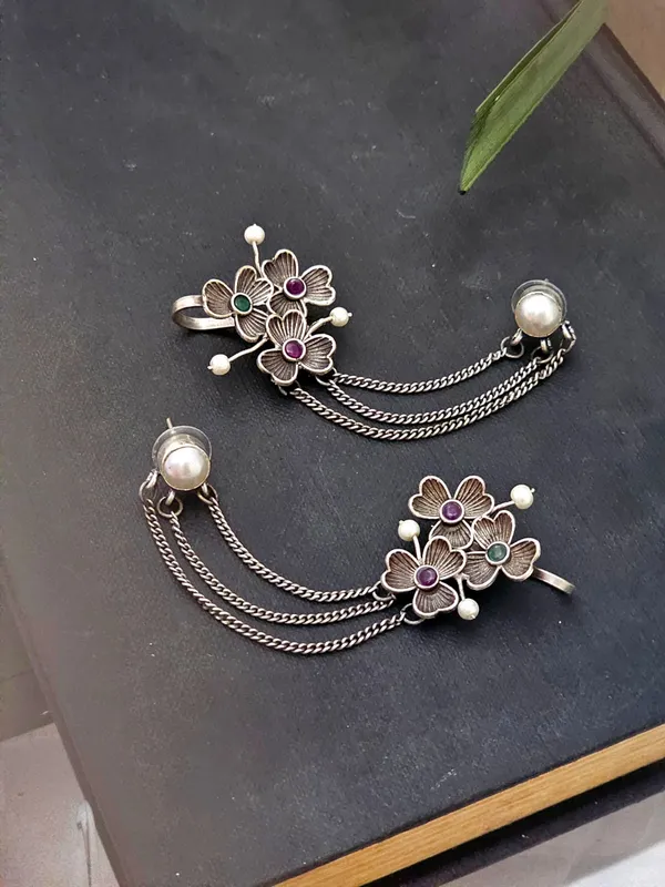 silver_toned_oxidised_layered_ear_cuffs