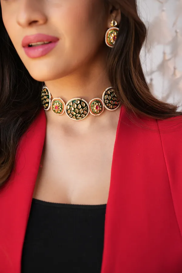 Aanya_Handmade_Kundan_Choker_Set