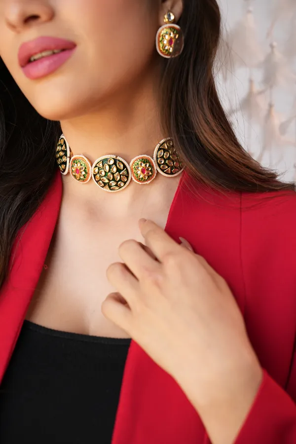 Aanya_Handmade_Kundan_Choker_Set