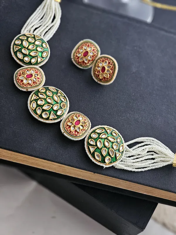 Aanya_Handmade_Kundan_Choker_Set