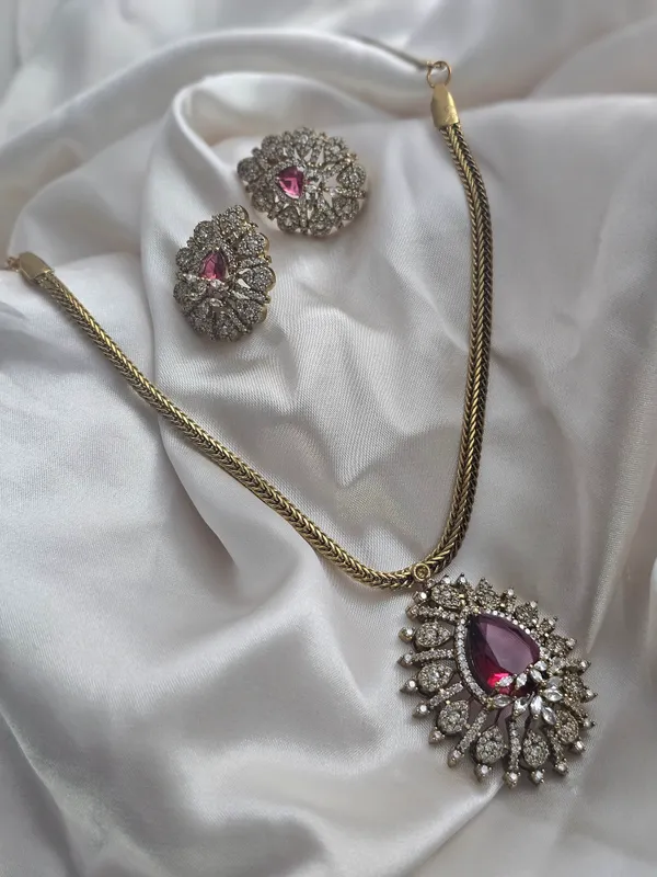 Azure_Elegance_Rani_Haar_Necklace_Set