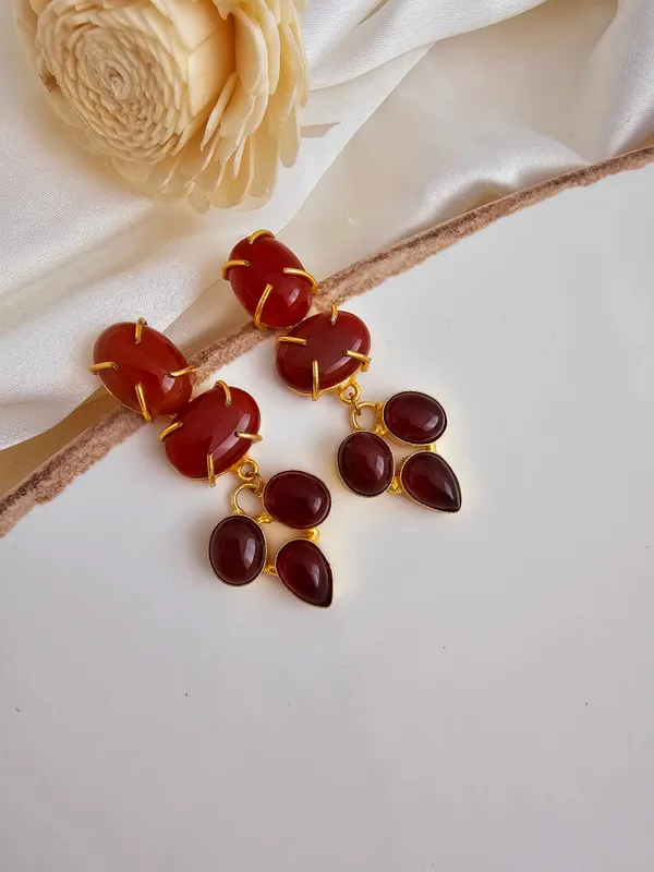 Red_Stone_Halo_Dangle_Earrings