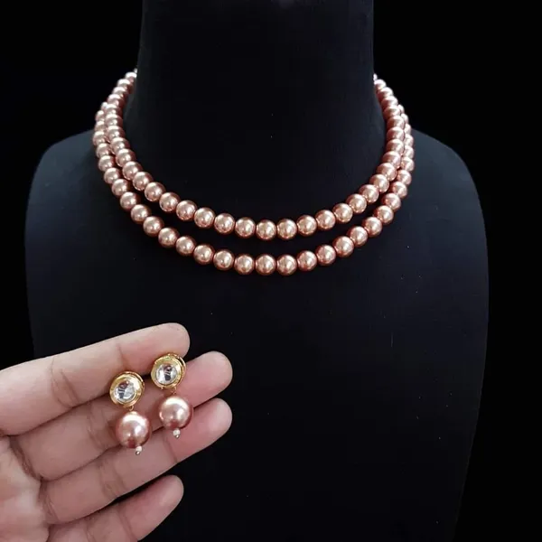Motiya_Elegant_Rose-Gold_Semi-Precious_Pearl_NecklaceSet