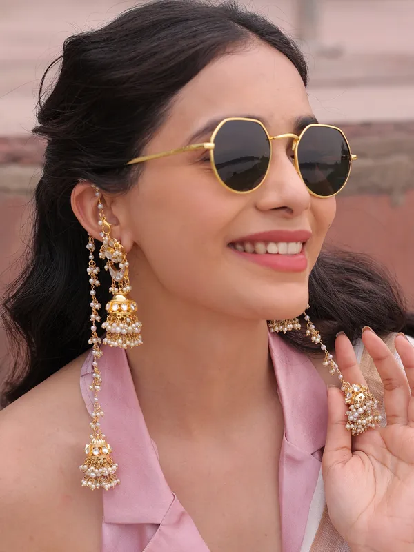 Celestia_Pachi_Kundan_Chain_Earrings