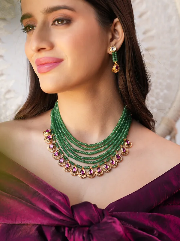 Kisha_Green_Oneyx_Stone_Necklace