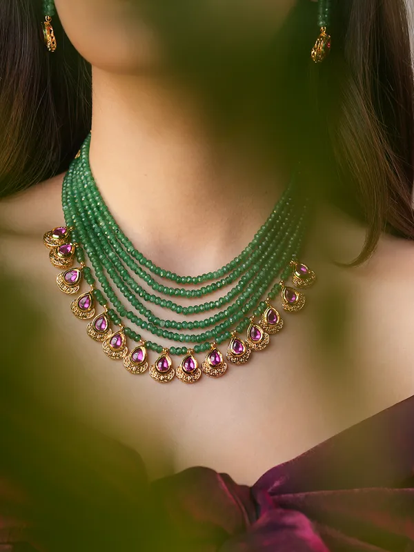 Kisha_Green_Oneyx_Stone_Necklace
