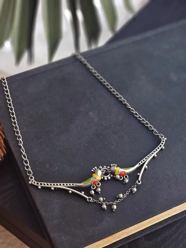 Regal_Bird_Necklace_in_German_Silver
