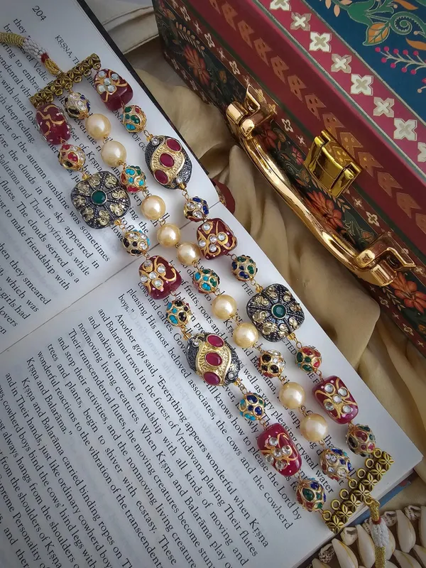 Kamini_Red_Beaded_Choker