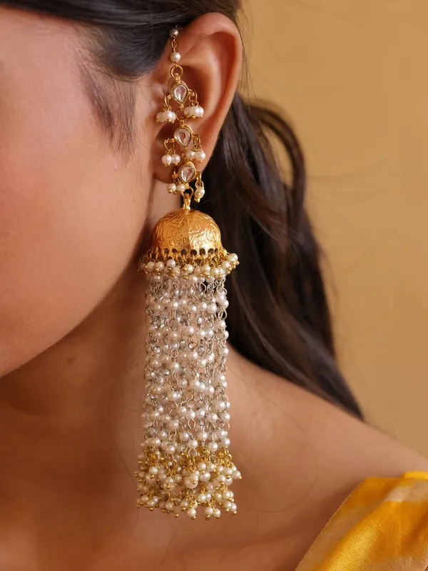 Divyana_Pachi_Kundan_Jhumkas