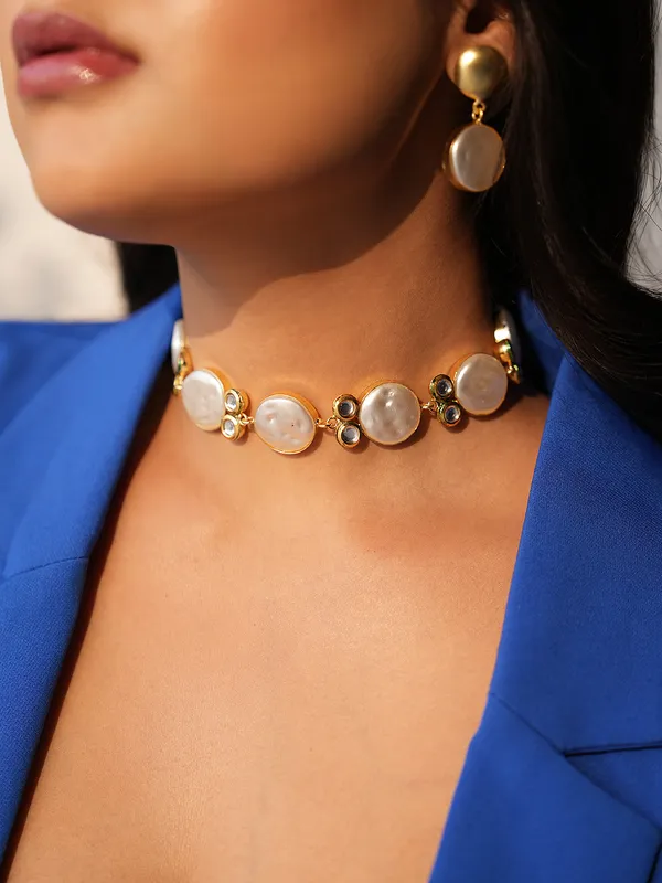 Perlaise_Mother_of_Pearl_Brass_Necklace_Set