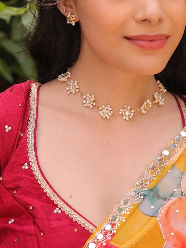 Lustral_Pachi_Kundan_Choker_Set