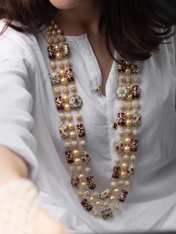 Seraph_Handpainted_Quartz_3_Layered_Long_Necklace