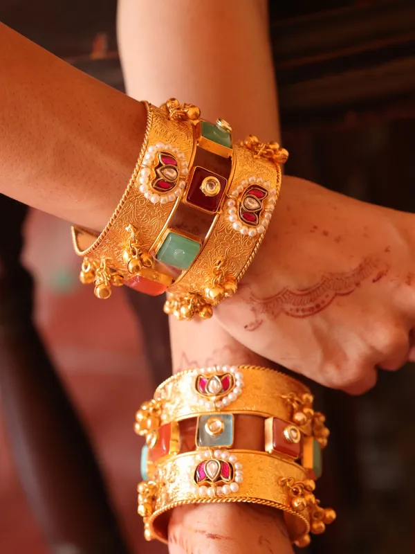 Monalisa_Fusion_Brass_Bracelet
