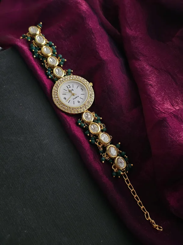 Onyx_Charm_Kundan_Circle_Dial_Watch