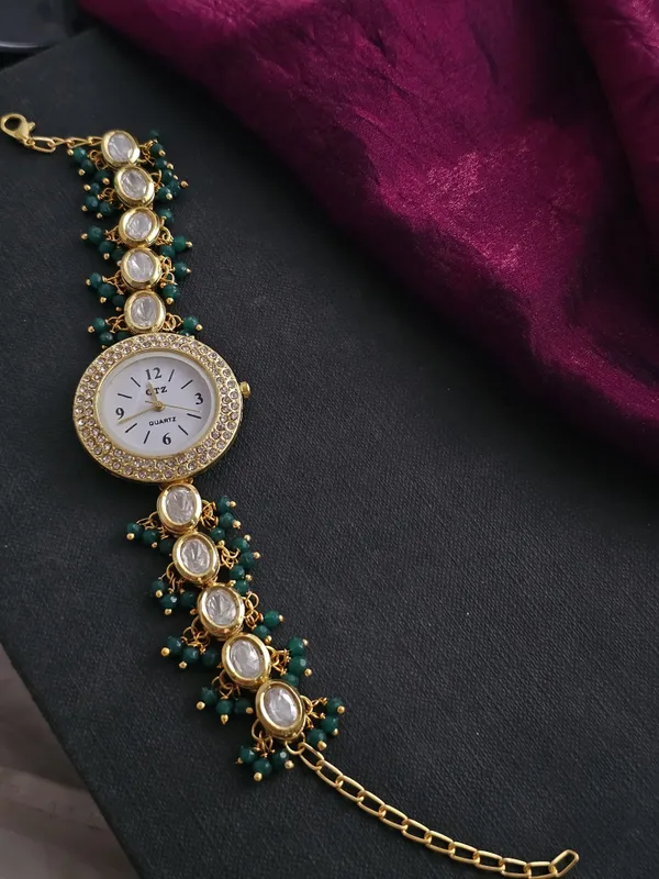 Onyx_Charm_Kundan_Circle_Dial_Watch