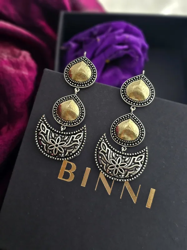 Women_dual_toned_half_moon_drop_earrings