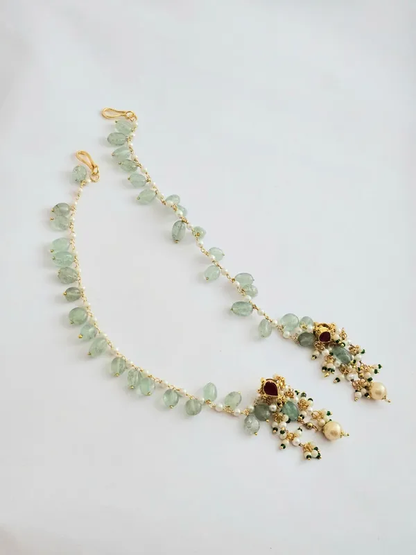 Multi_Stone_Earring_&_Earchain