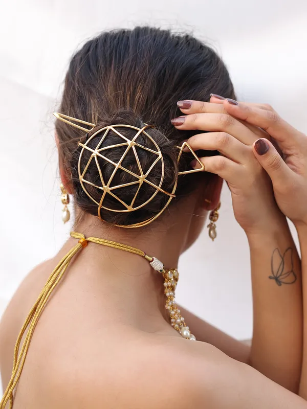 Nisha_Hair_Bun_Cage_with__Bun_Stick