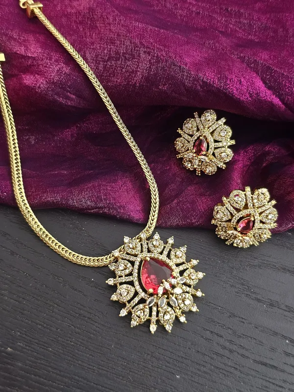 Azure_Elegance_Rani_Haar_Necklace_Set