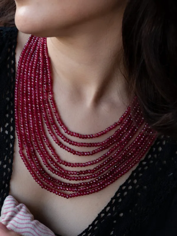 Ruhani_Red_Onyx_Layered_Necklace