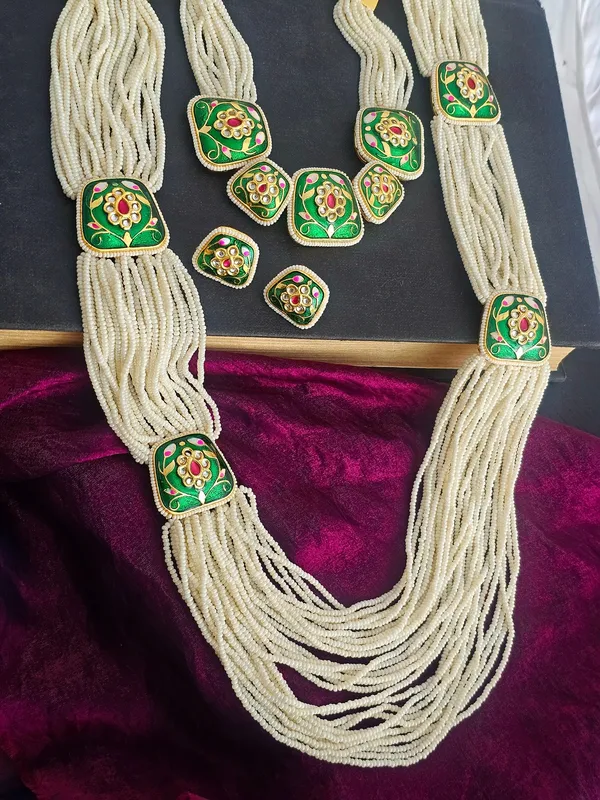 Emerald_Meadow_Choker_&_Long_Necklace_Set