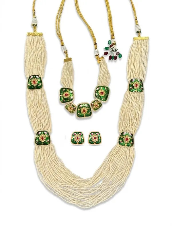 Emerald_Meadow_Choker_&_Long_Necklace_Set