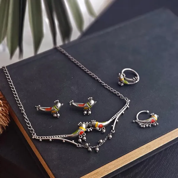 Meena_Bird_Necklace_Set