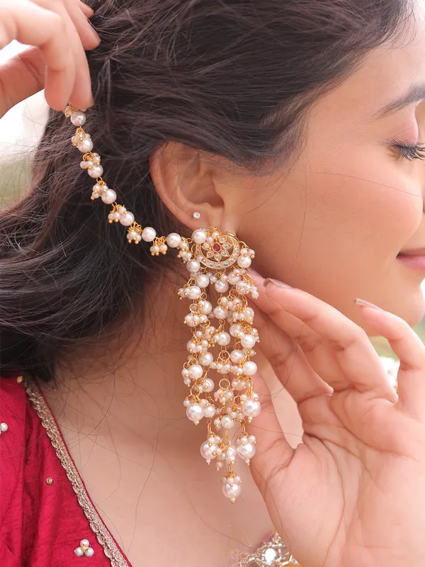 Tarangini_Pachi_Kundan-Pearl_Earchain