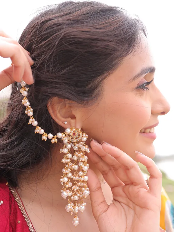 Tarangini_Pachi_Kundan-Pearl_Earchain