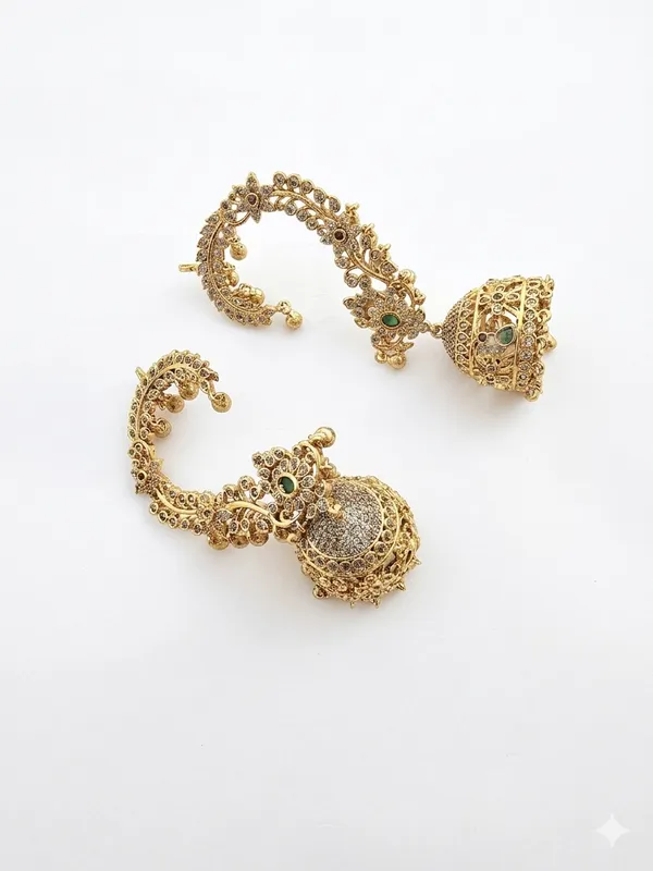 Gilded_Karnaphool_Ghungroo_Jhumka