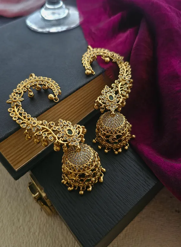 Gilded_Karnaphool_Ghungroo_Jhumka