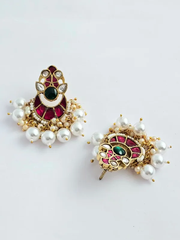Pink_Aura_Kundan_Necklace_Set