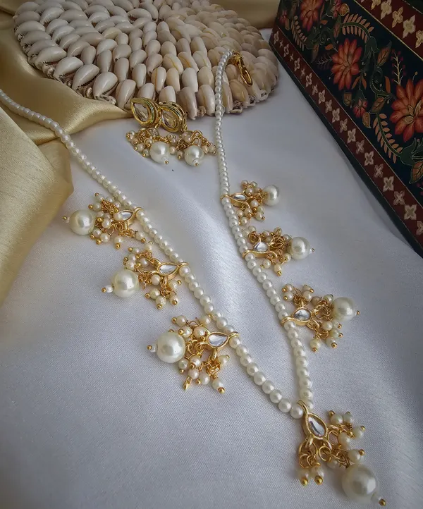 White_Pearl_Necklace_Set