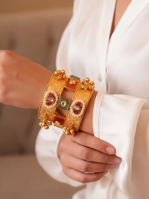 Monalisa_Fusion_Brass_Bracelet