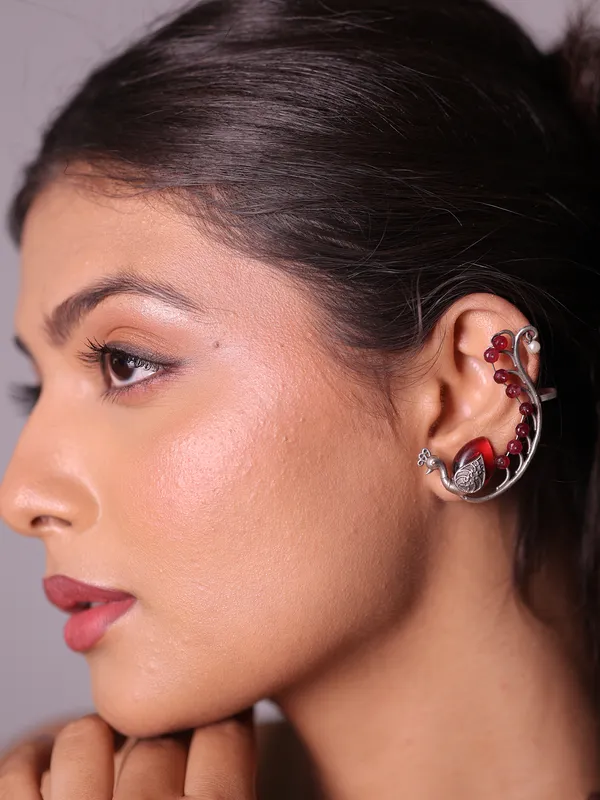 Peacock_Royale_Earcuff
