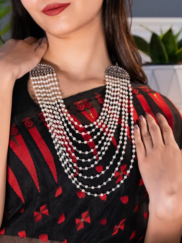 BINNI Binnis Wardrobe Opalyn Elegant Layered Semi Precious Pearl