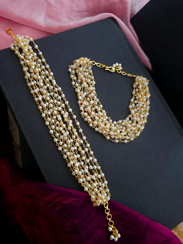Tamanna_Radiant_Twilight_Charm_Pearl_Anklet