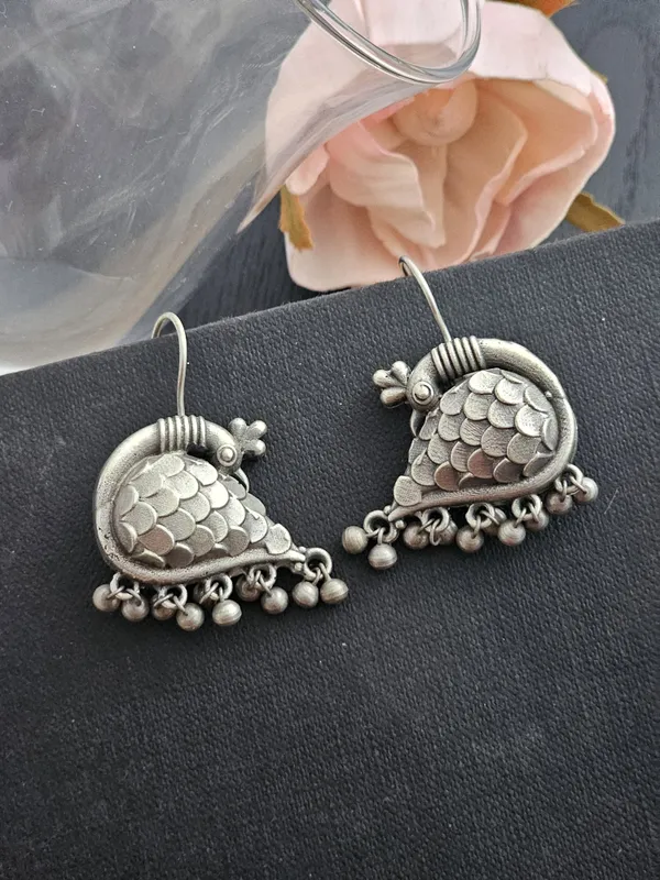 Peacock_Hook_Earrings