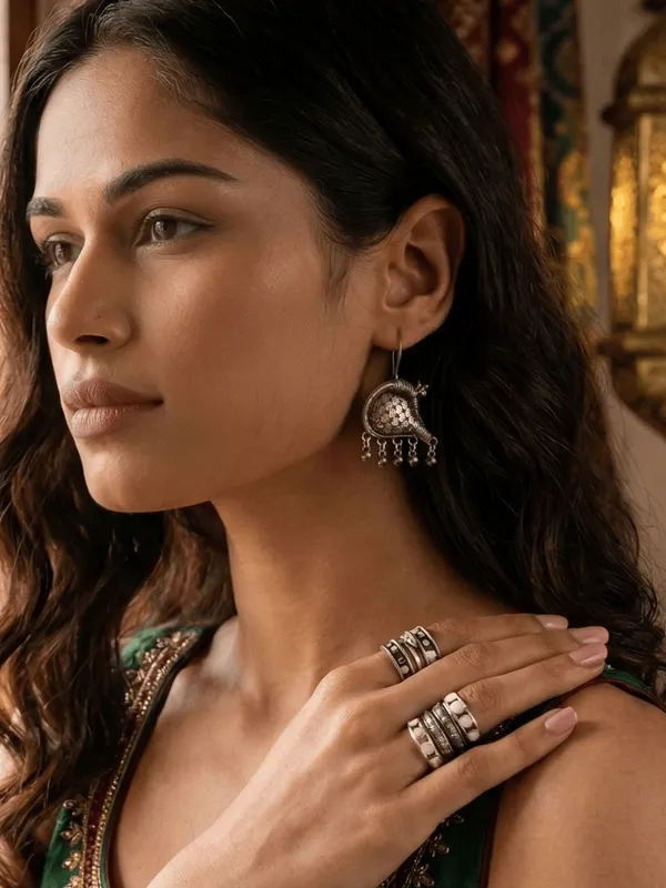 Peacock_Hook_Earrings