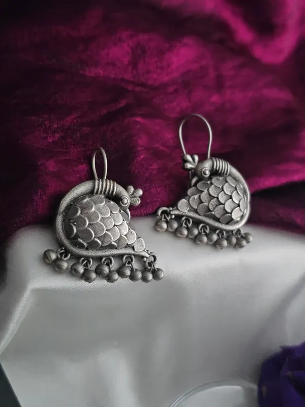 Peacock_Hook_Earrings