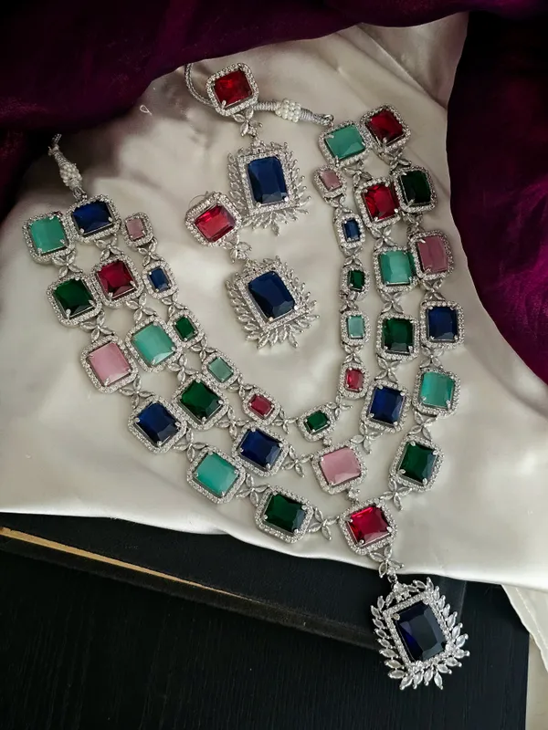 Prismatic_Statement_AD_Necklace_Set