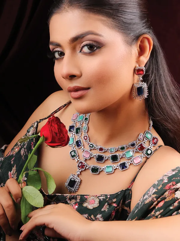Prismatic_Statement_AD_Necklace_Set