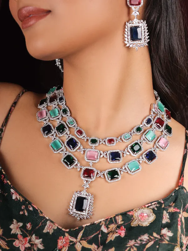 Prismatic_Statement_AD_Necklace_Set