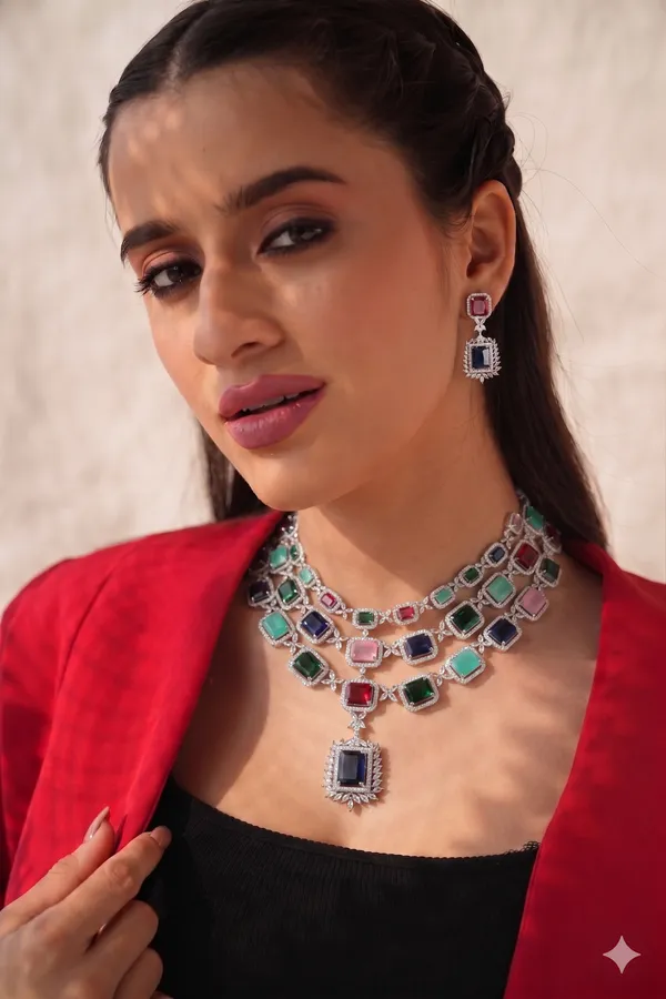 Prismatic_Statement_AD_Necklace_Set