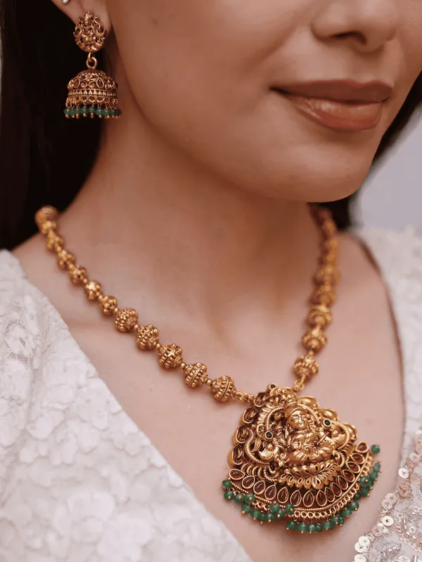 Divine_Lakshmi_Brass_Necklace_Set