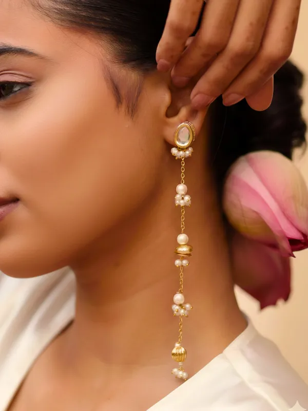 Kundan_Pearl_Drape_Earrings